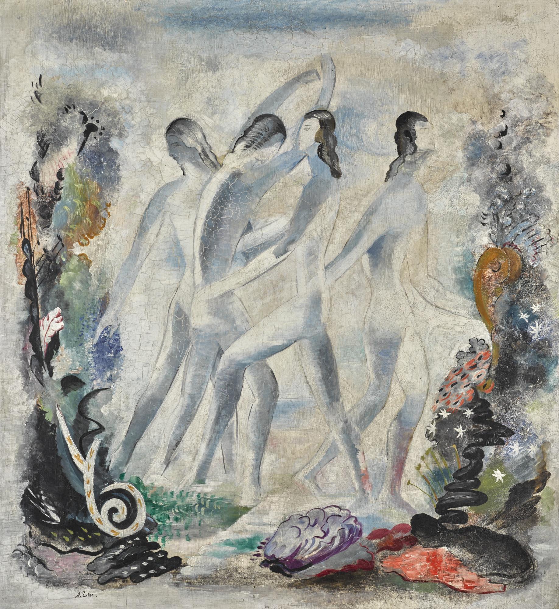 Alexandra Exter - Dancing Nudes