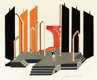 Alexandra Exter - Don Juan aux Enfers