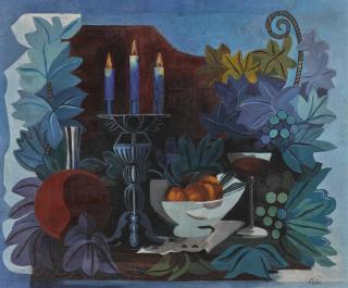 Alexandra Exter - Still Life With Candelabra