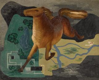 Alexandra Exter - Suprematist Horse