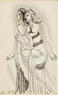 Alexandra Exter - Two women