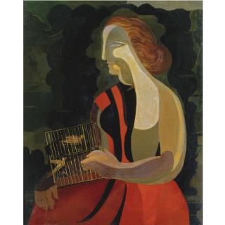 Alexandra Exter - Woman With Birds