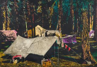 Alexandra Leykauf - Ohne Titel (Zelte).