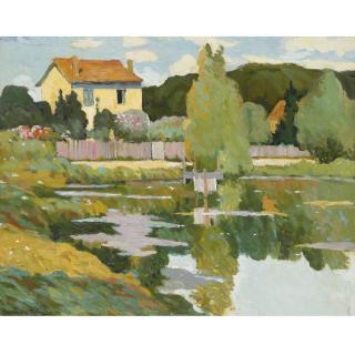 Alexandre Altmann - Maisons Au Bord De L\'Etang