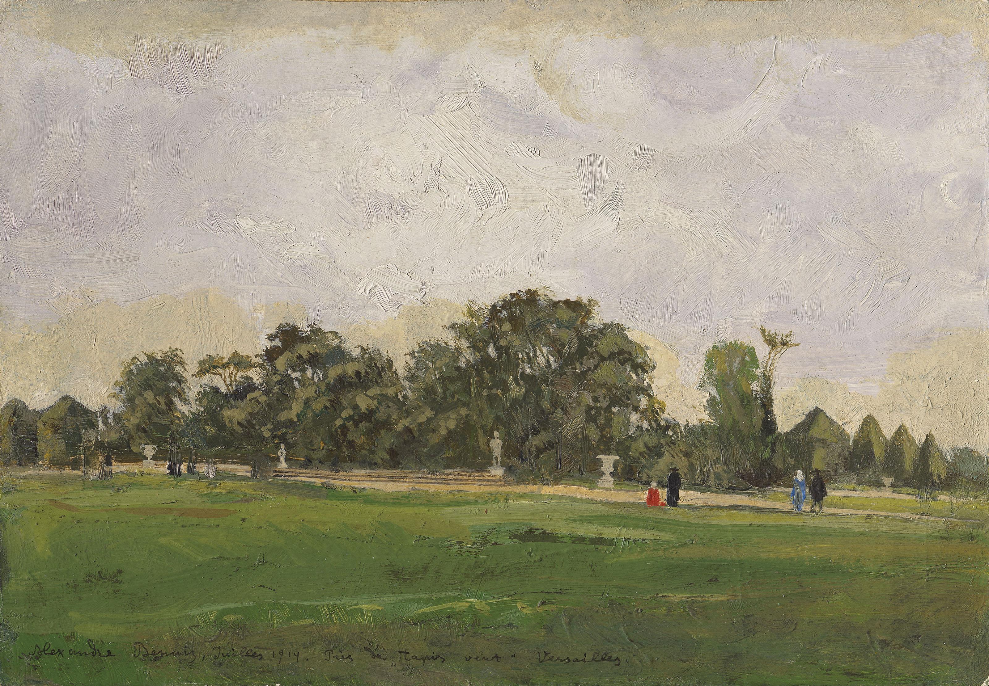 Alexandre Benois - Prés de \'tapis vert\', Versailles