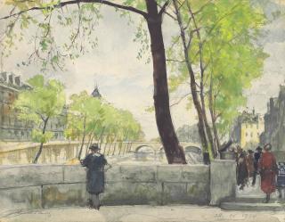 Alexandre Benois - Spring In Paris