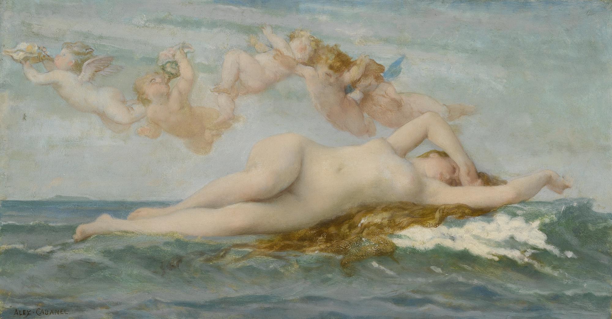 Alexandre Cabanel - French La Naissance De Vénus