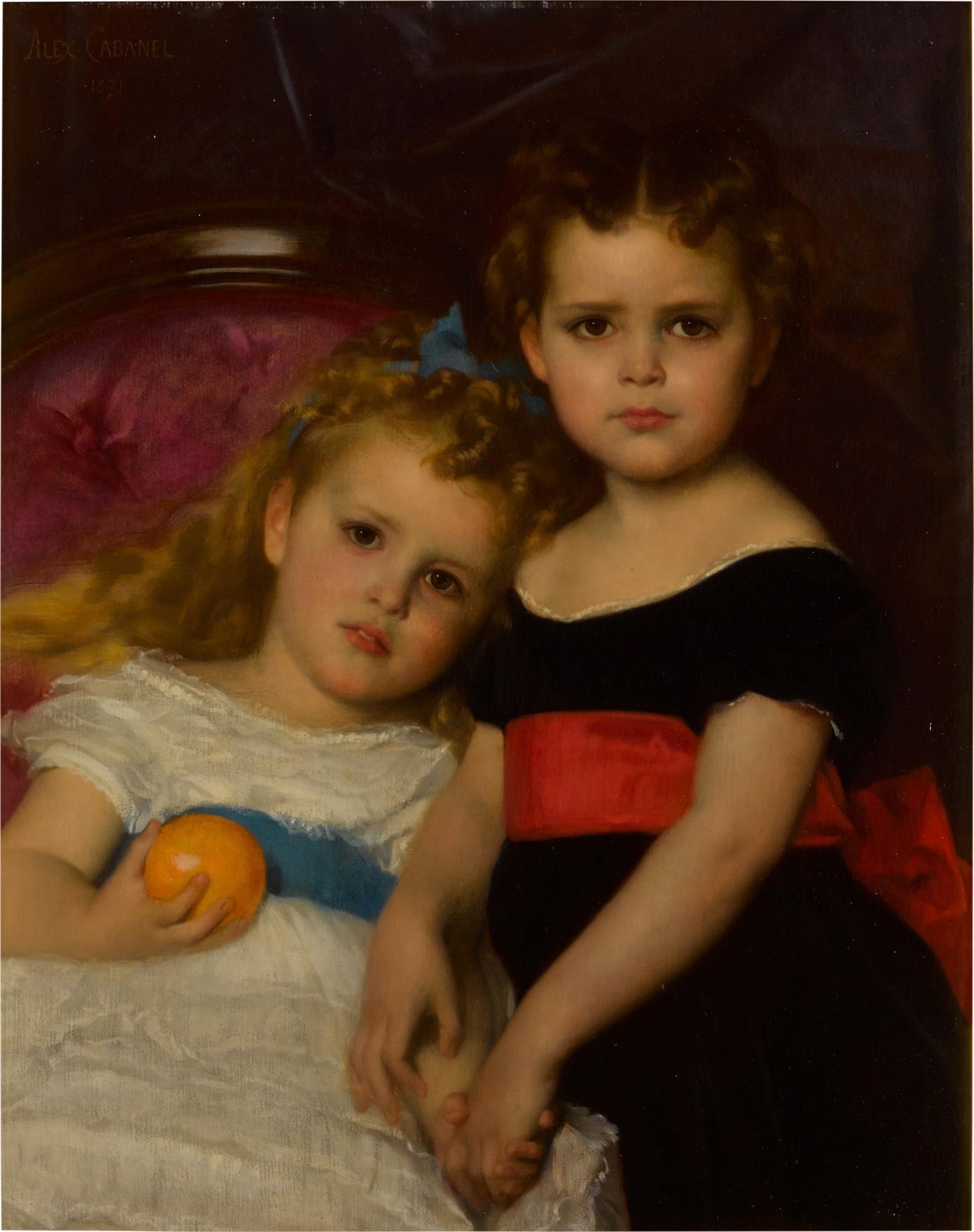Alexandre Cabanel - Portait des deux soeurs