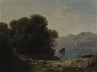 Alexandre Calame - Lac De Thoune, 1860