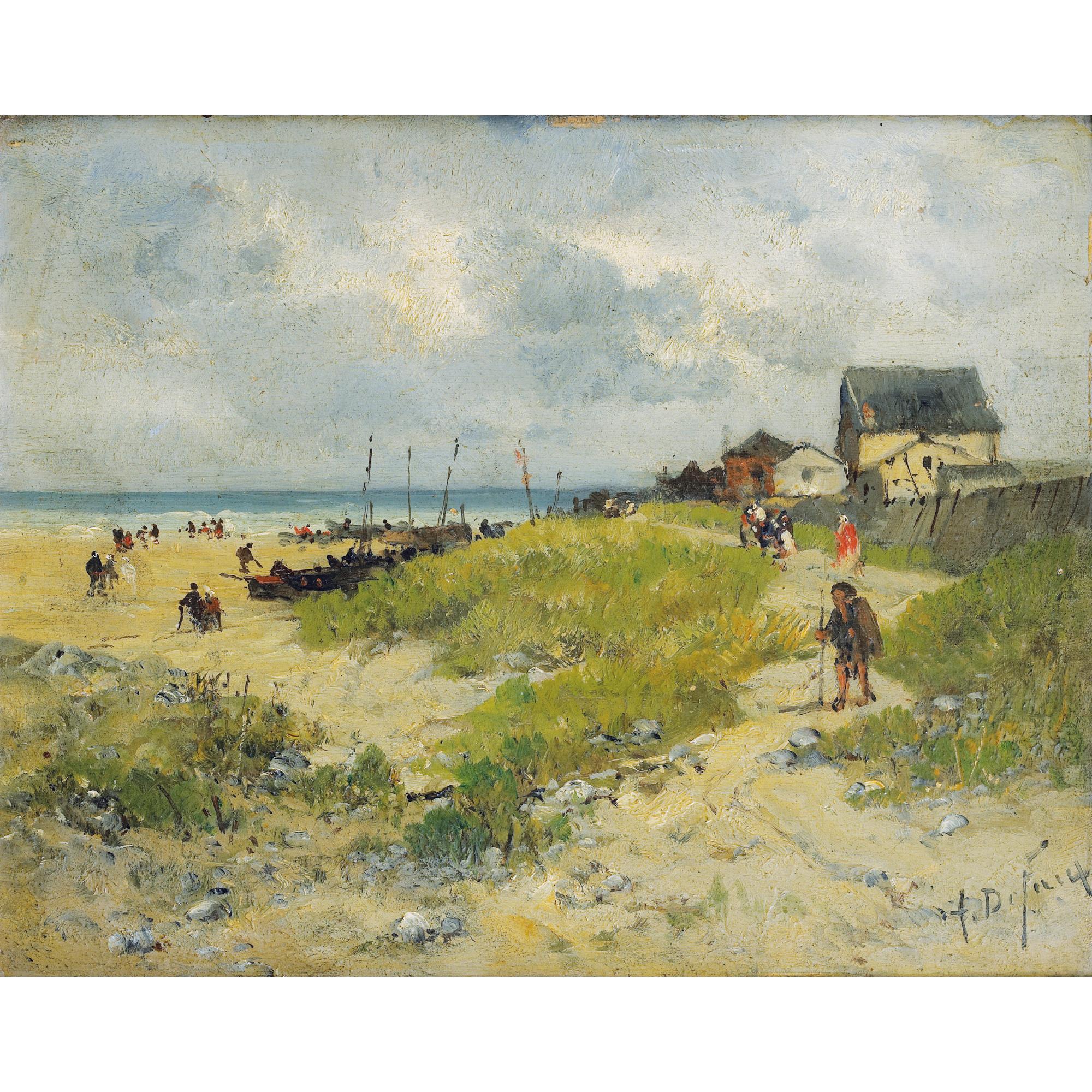 Alexandre Defaux - Le Chemin Au Bord De La Plage