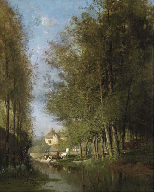 Alexandre Defaux - Les laveuses