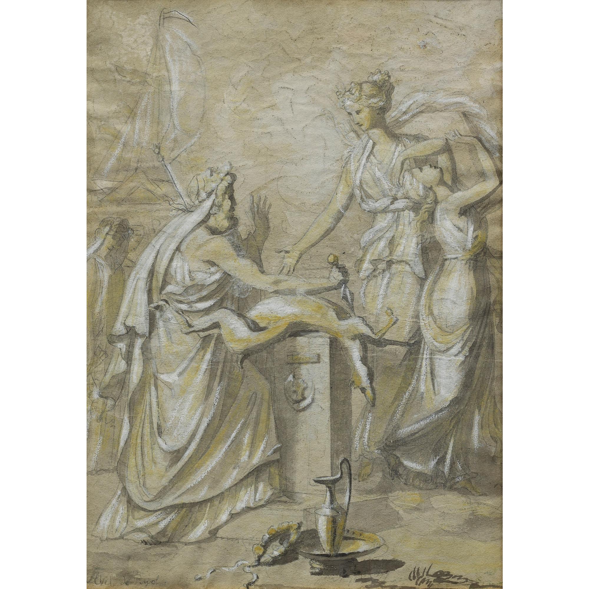 Alexandre Denis Abel de Pujol - Scènes Mythologiques