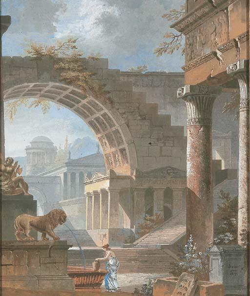 Alexandre Dubois-Drahonet - Caprice architectural