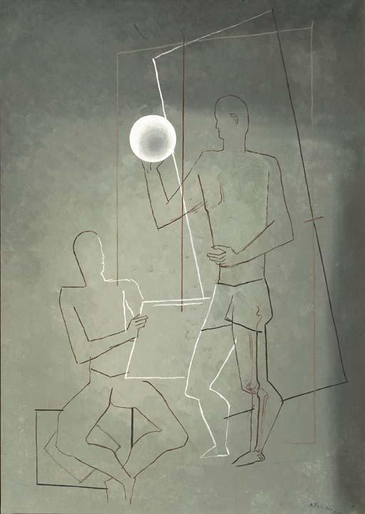 Alexandre Fasini - Two Men Standing