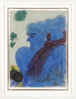 Alexandre Fassianos - Woman with scarf