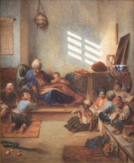 Alexandre Gabriel Decamps - Quranic school