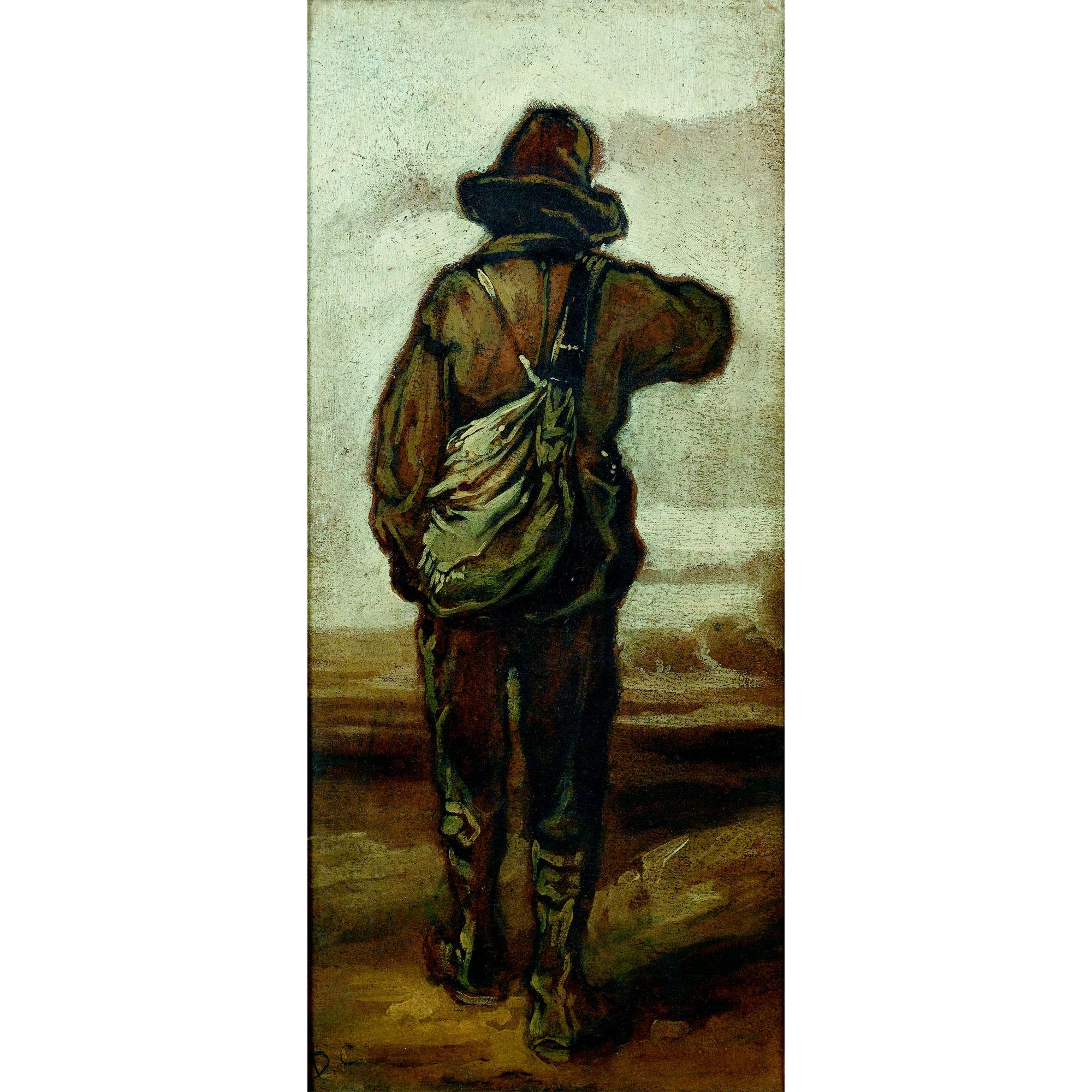 Alexandre-Gabriel Decamps - Voyageur Vu De Dos