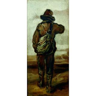 Alexandre-Gabriel Decamps - Voyageur Vu De Dos