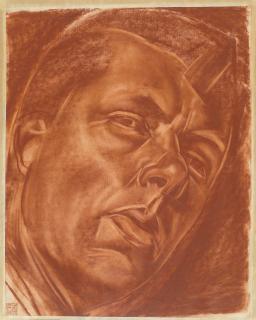 Alexandre Iacovleff - Portrait of Boris Grigoriev (1886-1939)