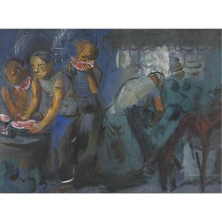 Alexandre Iacovleff - Russian Melon Eaters