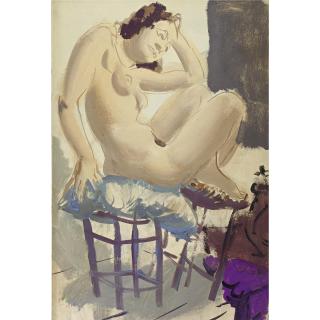 Alexandre Iacovleff - The Model