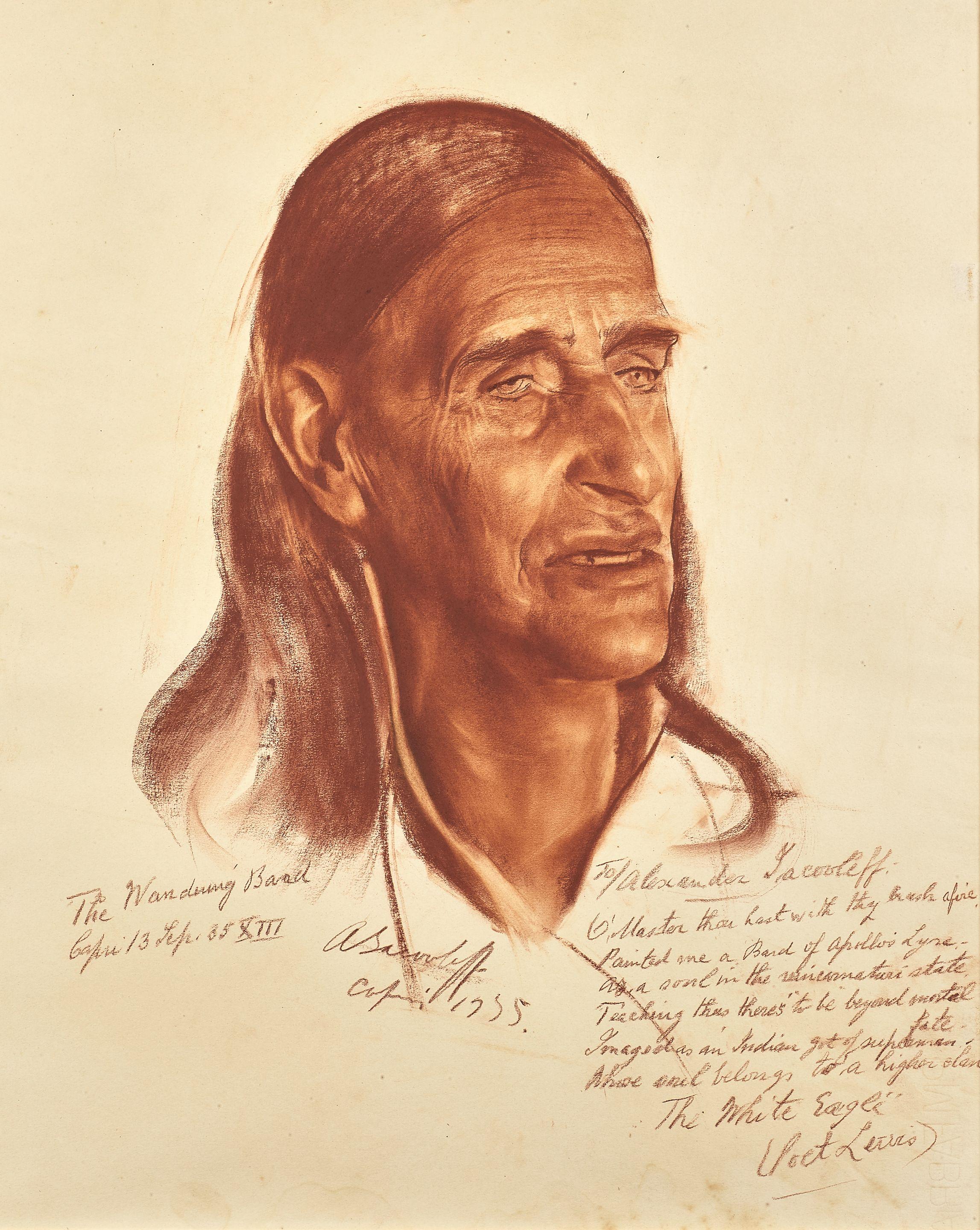 Alexandre Iacovleff - \'The wandering bard\'