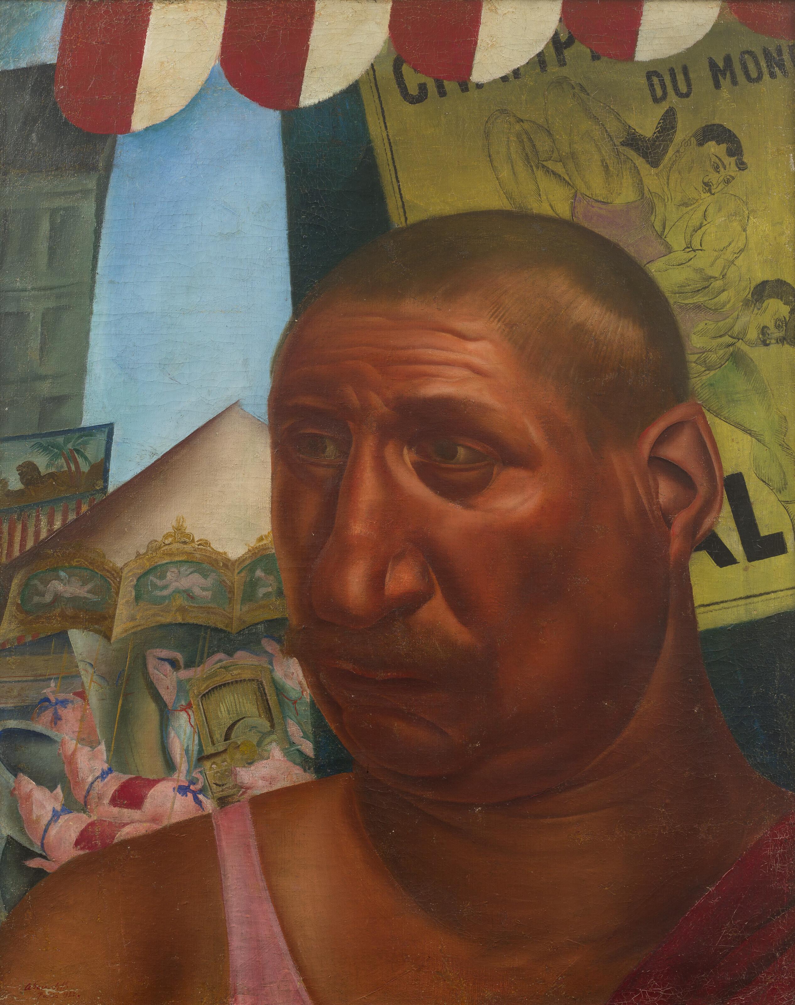 Alexandre Iacovleff - Wrestler