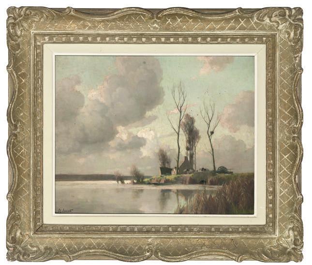 Alexandre Jacob - A Cottage By The Lake