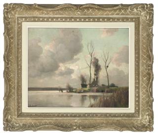 Alexandre Jacob - A Cottage By The Lake