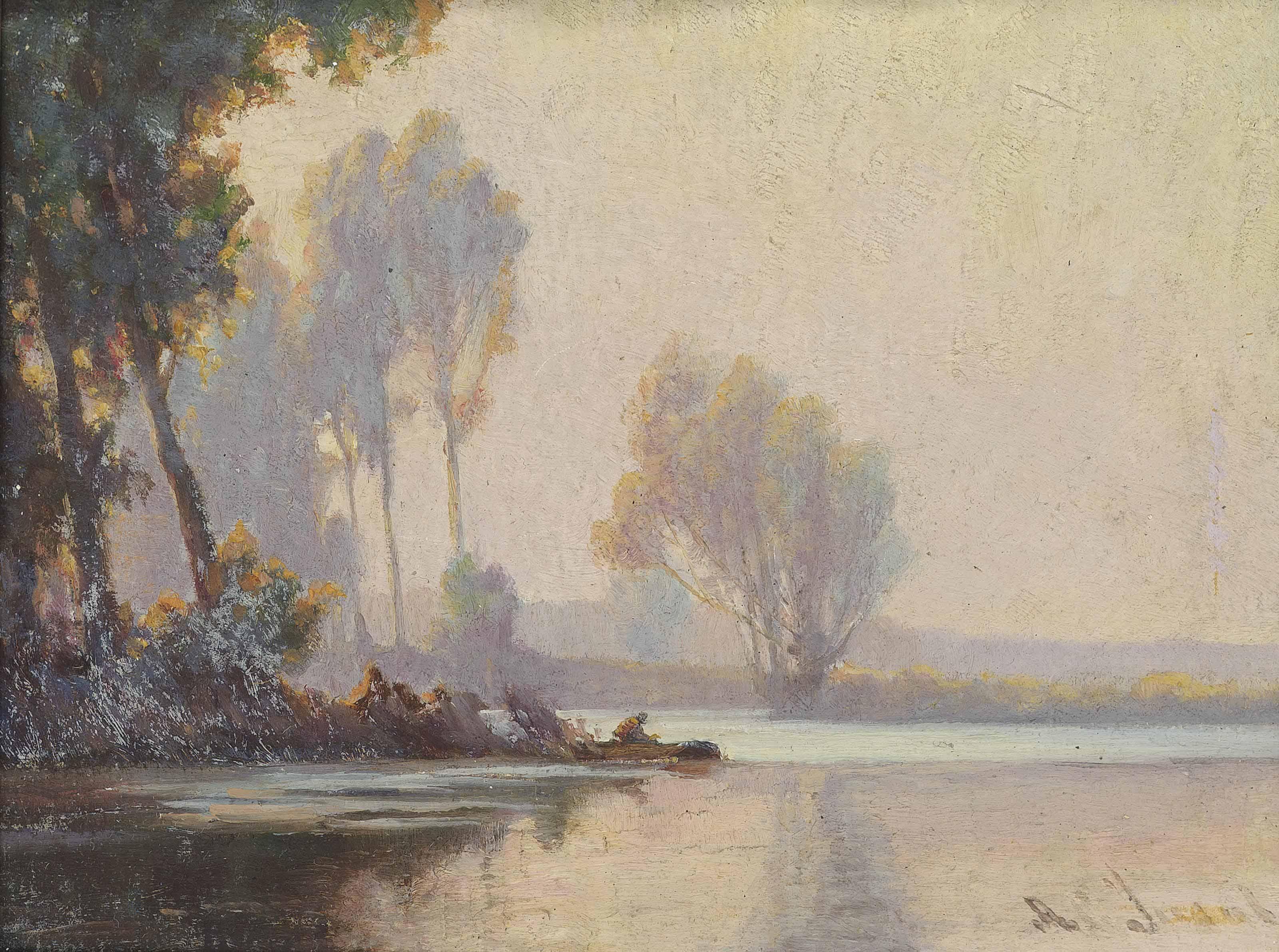 Alexandre Jacob - Dusk On The River
