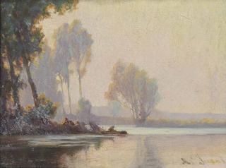 Alexandre Jacob - Dusk On The River