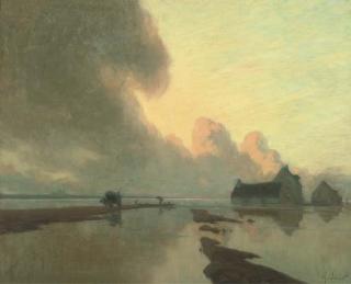 Alexandre Jacob - On The Flood Plain At Dusk