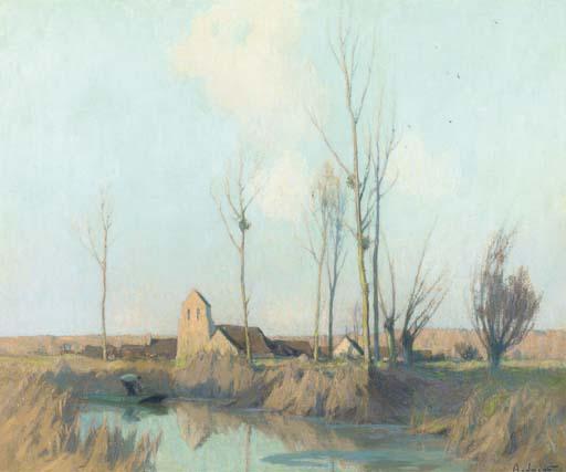 Alexandre Jacob - Village Près de Mareuil
