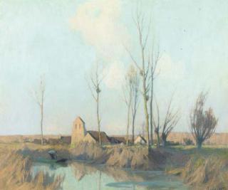 Alexandre Jacob - Village Près de Mareuil