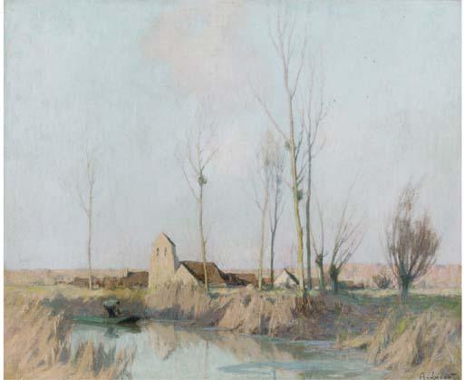 Alexandre Jacob - Village près de Mareuil