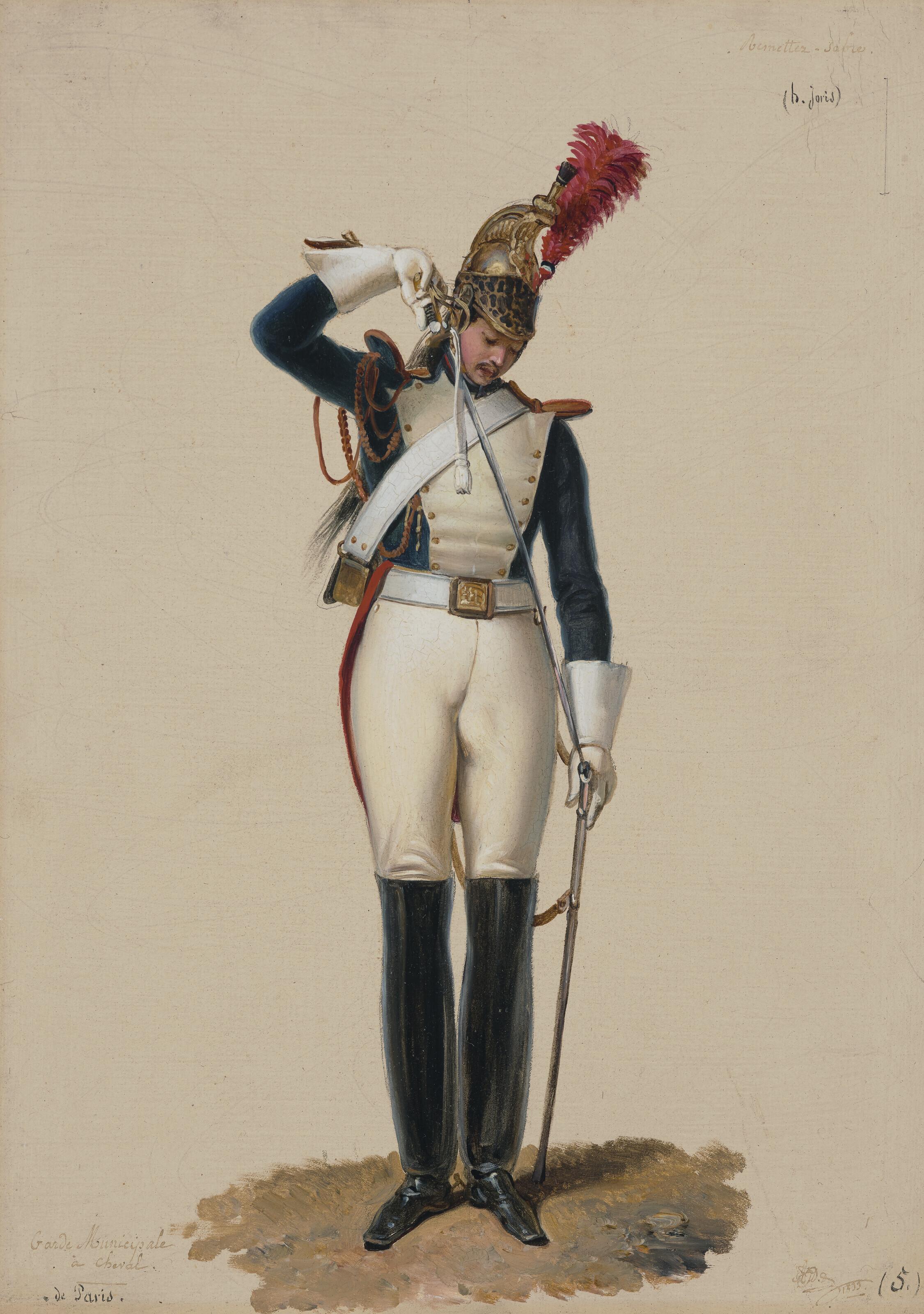 Alexandre-Jean Dubois-Drahonet - Garde Municipale à Cheval