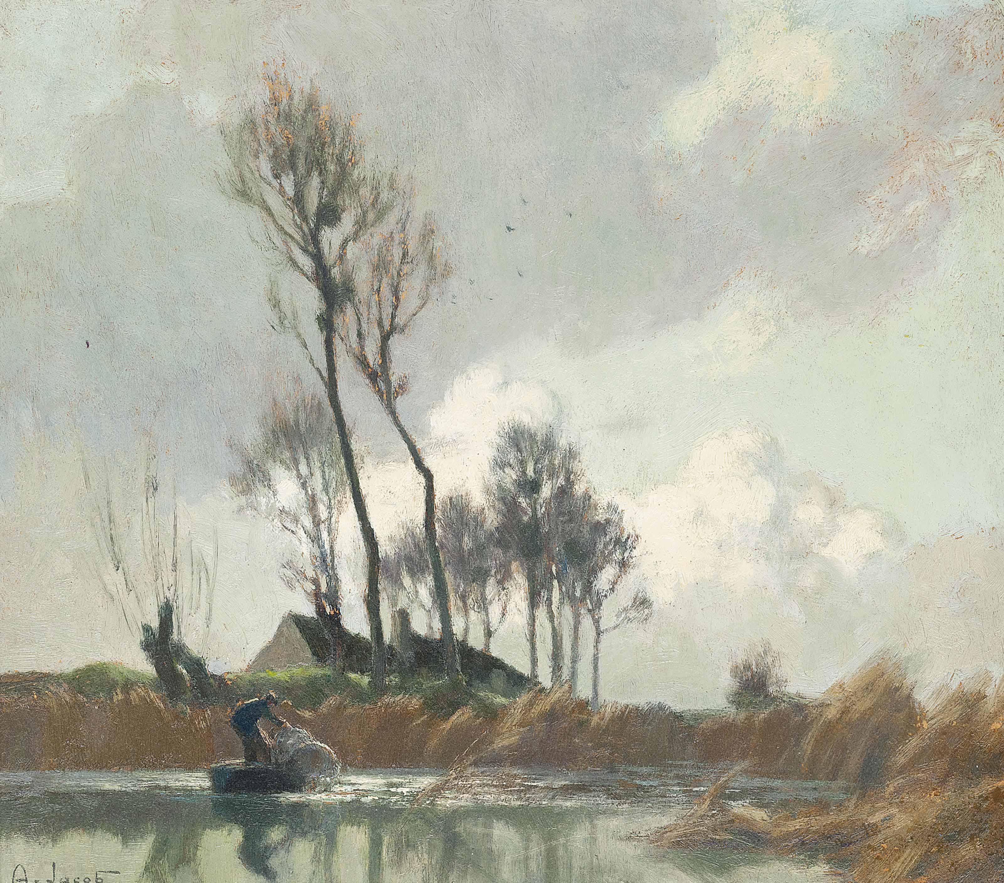 Alexandre-Louis Jacob - Le Pècheur