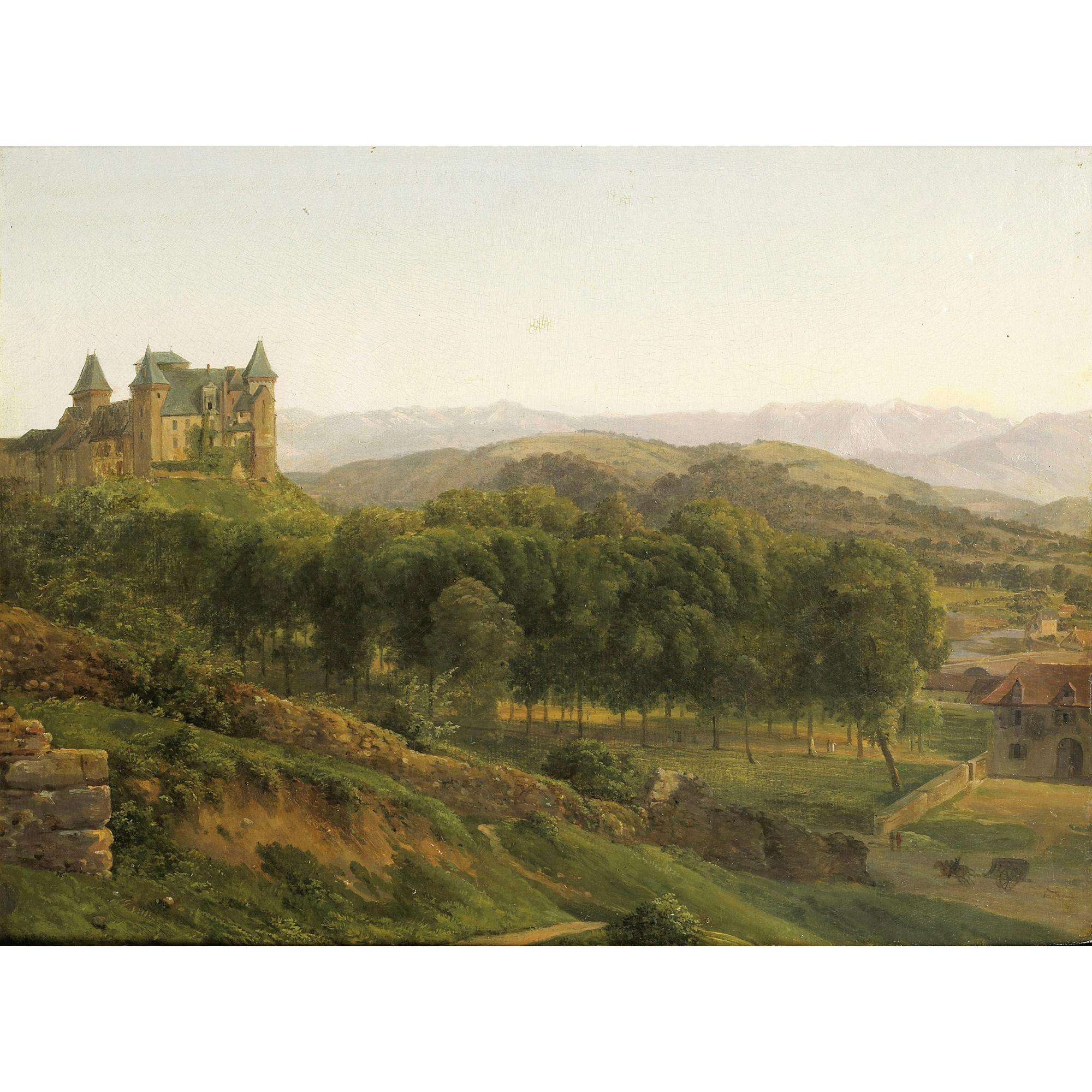 Alexandre-Louis-Robert Millin du Perreux - Le Château D\'Henri Iv À Pau