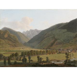 Alexandre-Louis-Robert Millin du Perreux - View Of Bagnères-De-Luchon
