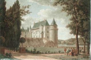 Alexandre-Louis-Robert-Millin Duperreux - Vue D\'Un Chateau