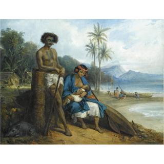 Alexandre Marie Colin - French Noukahiriens Dans L\'Ile D\'Otaiti