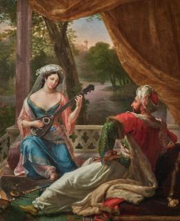 Alexandre Marie Colin - The Sultan