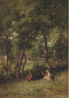 Alexandre-Marie Longuet - A Rest In The Shade