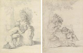 Alexandre Moitte - Courtship; and Family life