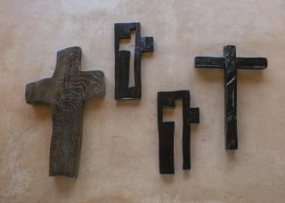 Alexandre Noll - Four Crosses, Circa 1950