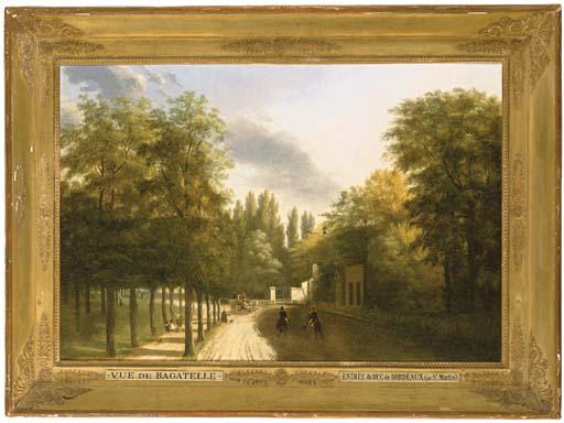 Alexandre Pau de Saint-Martin - The entrance of the Duke of Bordeaux in the Parc de Bagatelle