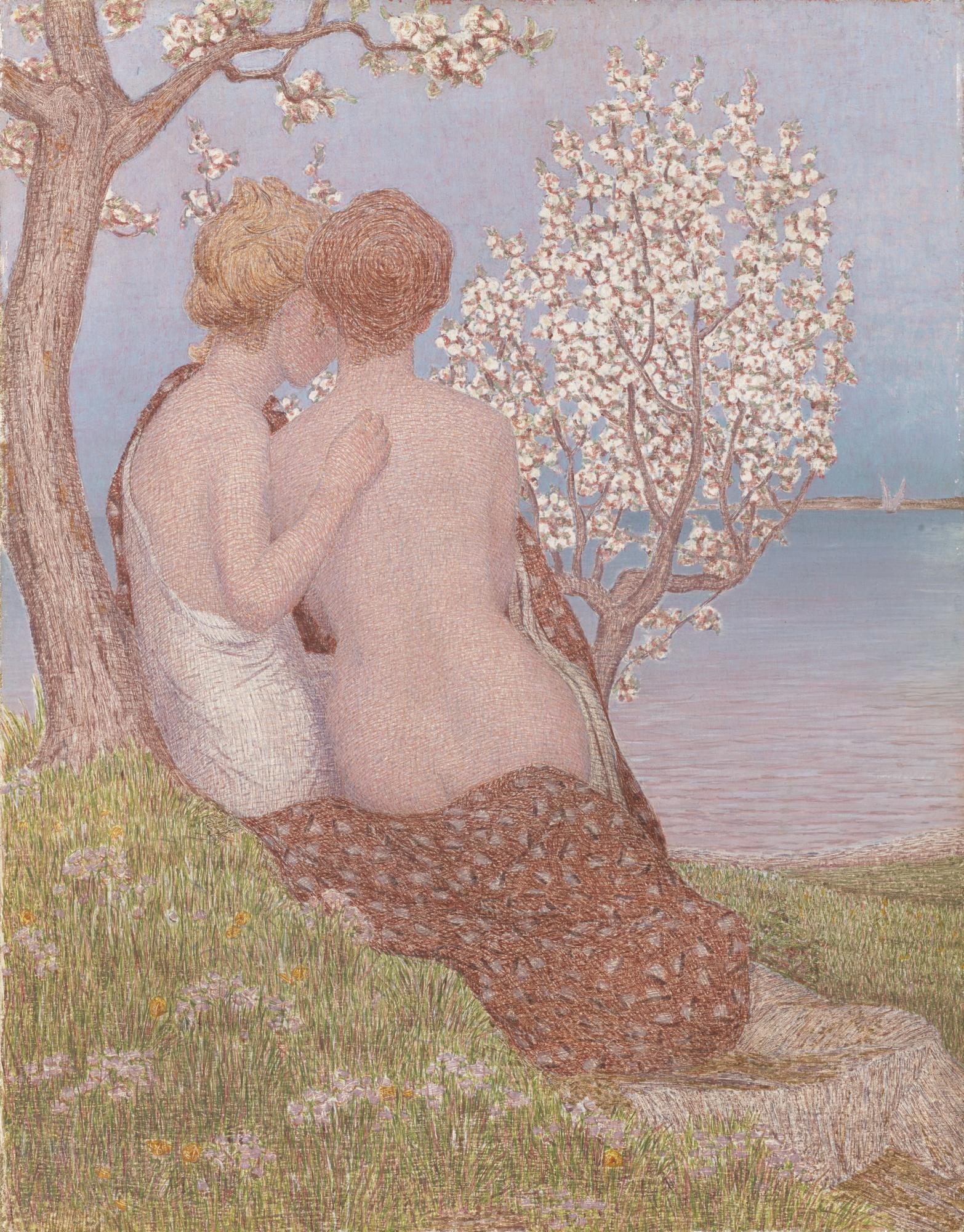 Alexandre Perrier - Deux Baigneuses, 1900