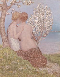 Alexandre Perrier - Deux Baigneuses, 1900