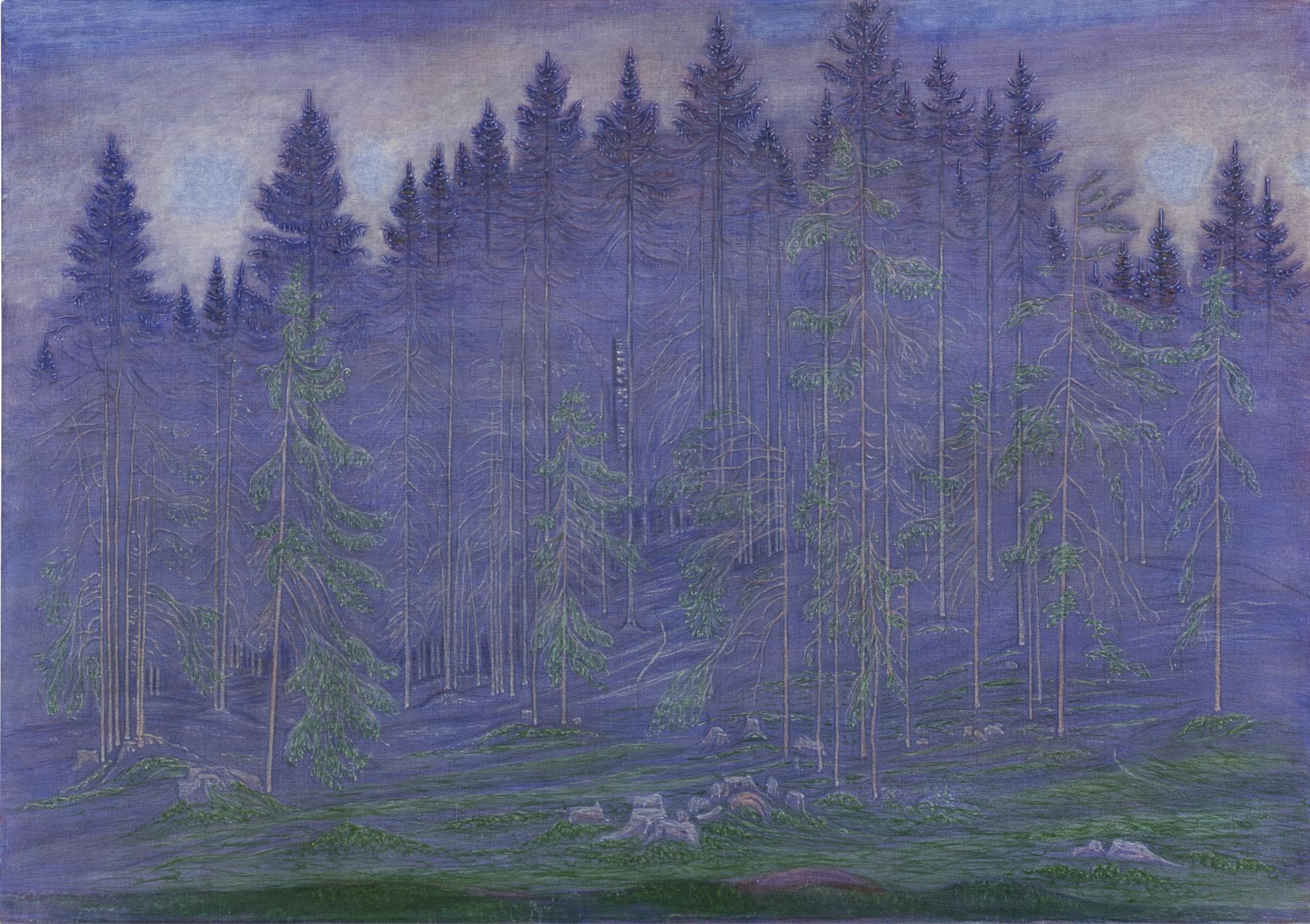 Alexandre Perrier - La Forêt, 1916