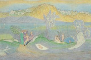 Alexandre Perrier - La naissance du poète, 1909